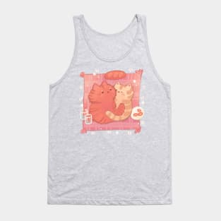 Cosy Cats Cuddle Picnic Tank Top